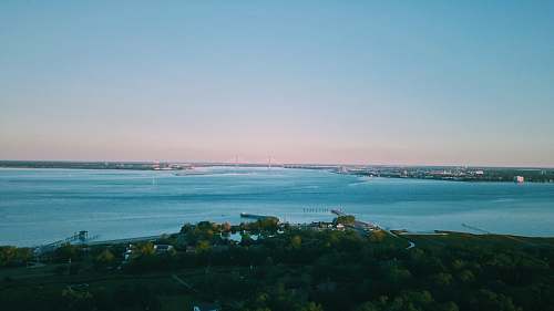 james island bird's-eye view photography of trees near body of water charleston